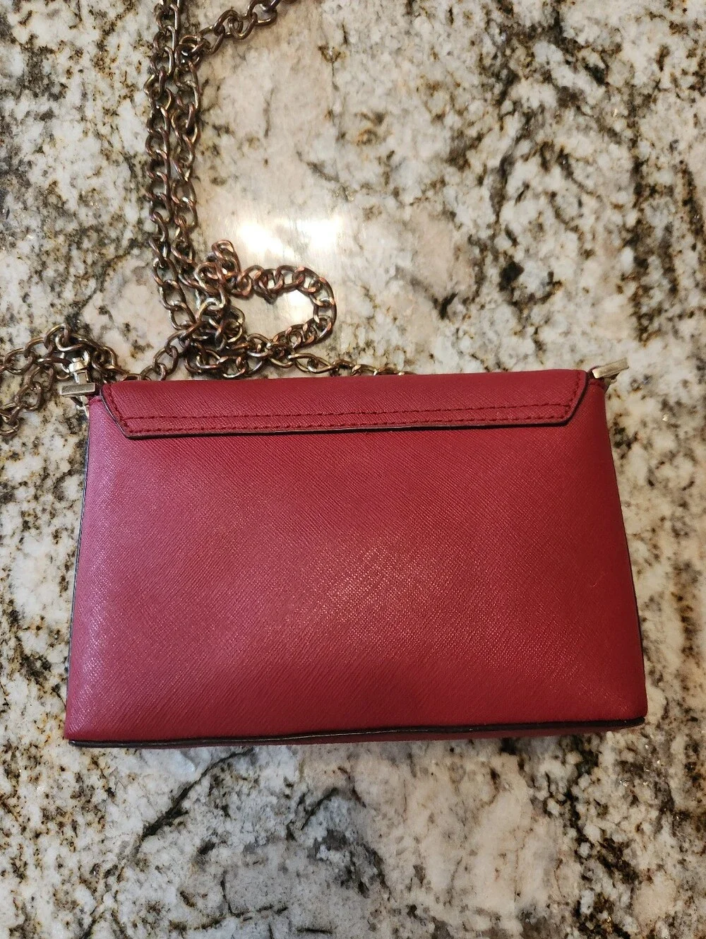 Kate Spade New York Newbury Lane Sally Crossbody Red, Saffiano Leather EUC Purse